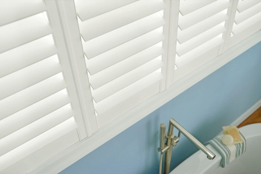 Composite Shutters in bathroom
