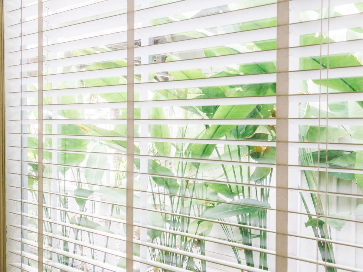 Lightweight and easy-to-maintain vinyl blinds for home decor