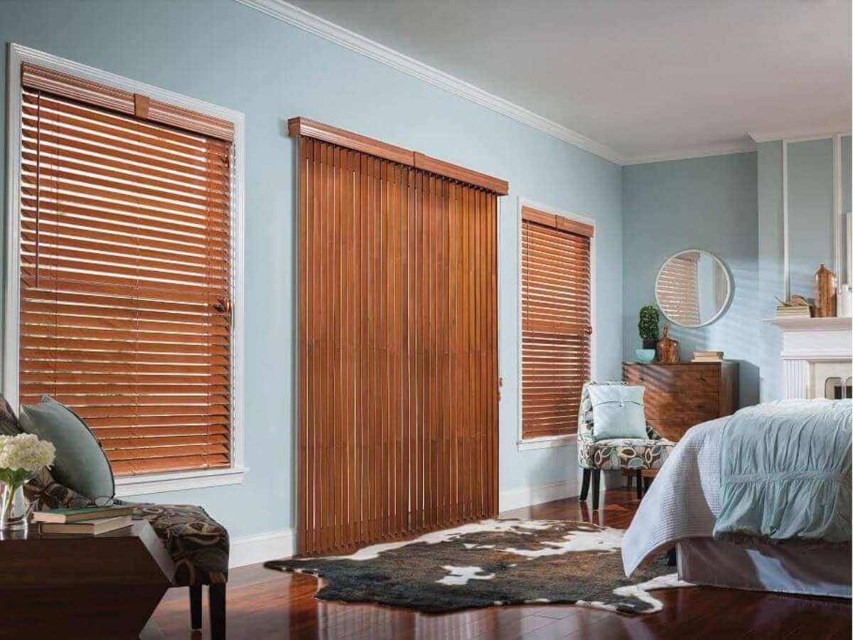Wooden Vertical Blinds for Patio Doors: The Ideal Choice