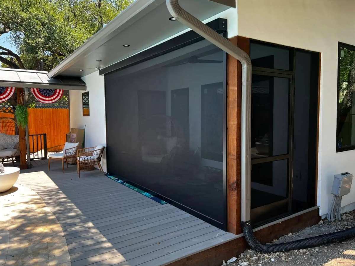 Motorized patio shades have become increasingly popular due to their ease of use and ability to transform outdoor spaces.