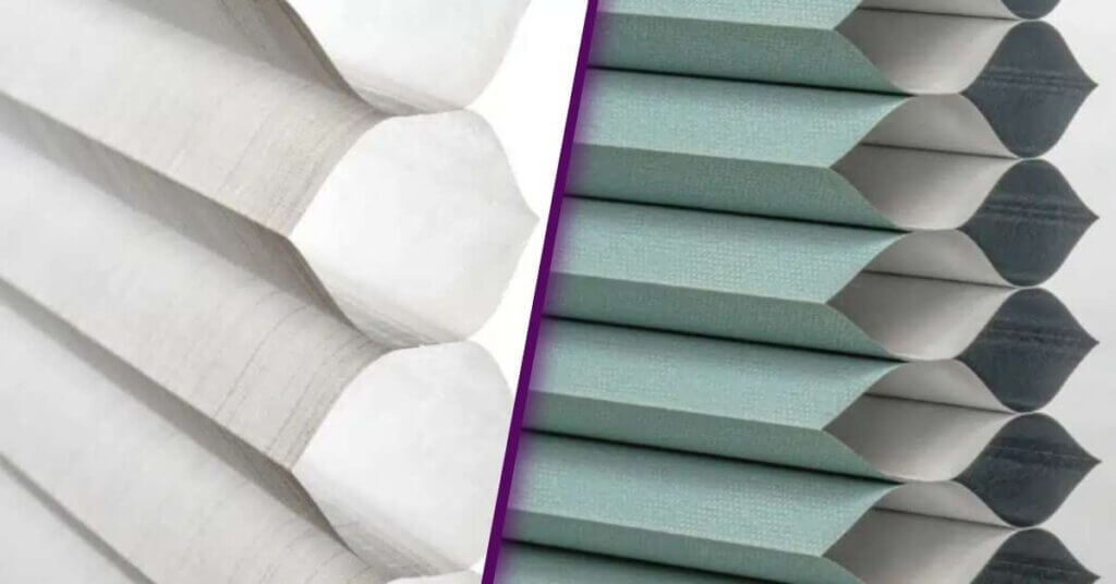 Single vs Double Cell Cellular Shades
