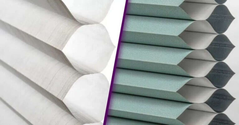 Single vs Double Cell Cellular Shades