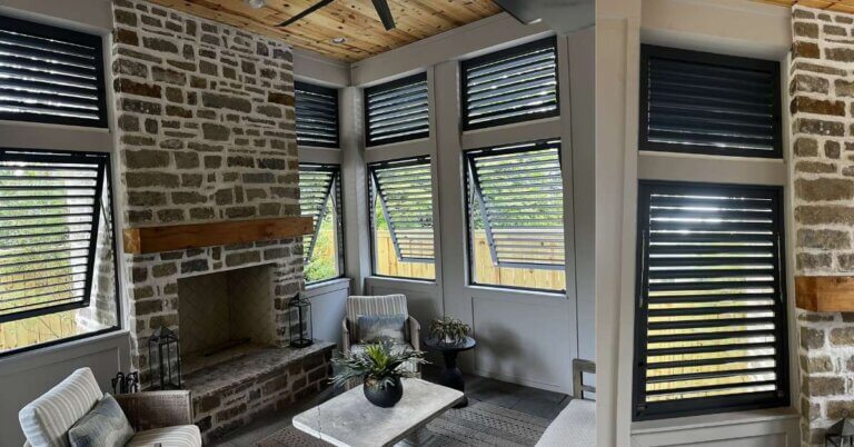 Weatherwell Elite Bahama Shutters Little Rock