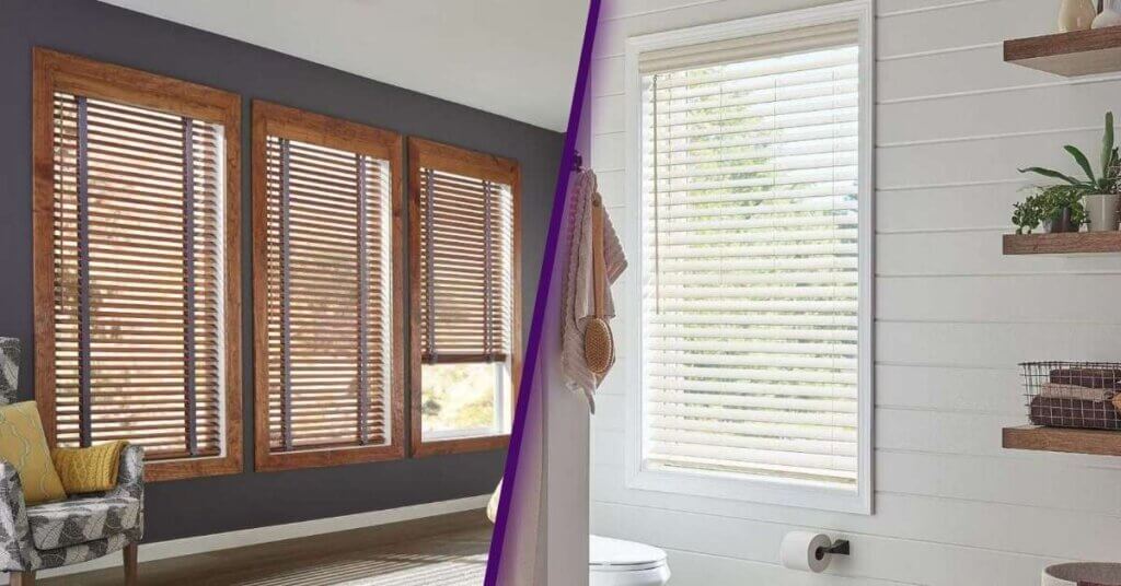 Wood vs. Faux Wood Blinds: A Comparison