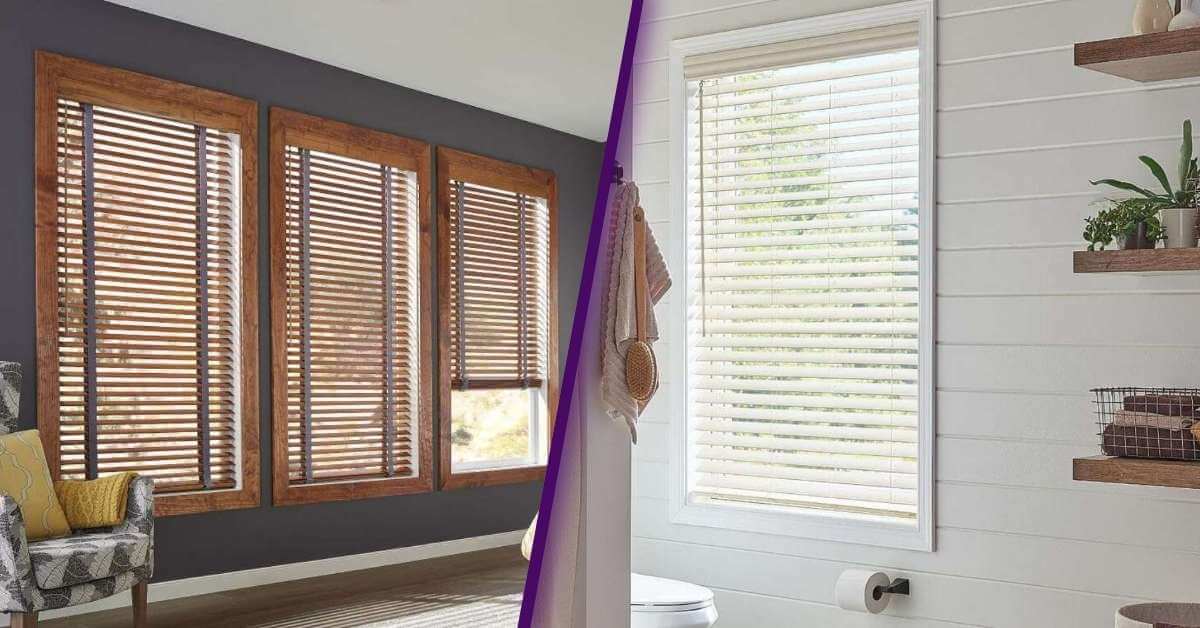 Wood vs. Faux Wood Blinds: A Comparison