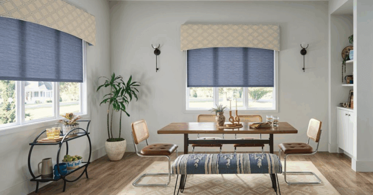 Horizons Roller Shades with Valance