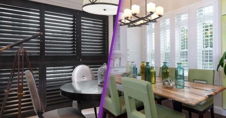 Dark vs Light Shutters: A side-by-side comparison